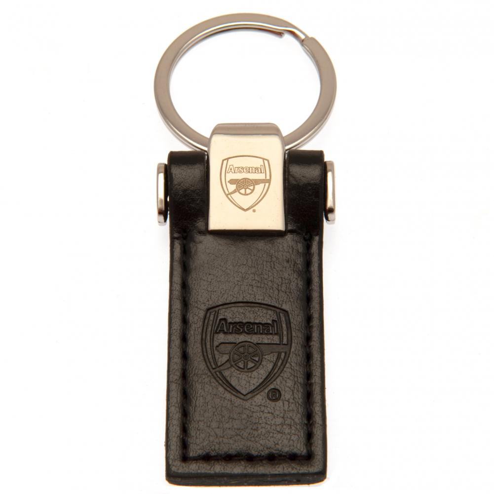 Arsenal FC Leather Key Fob - Buy  at GiftMasters.co.uk