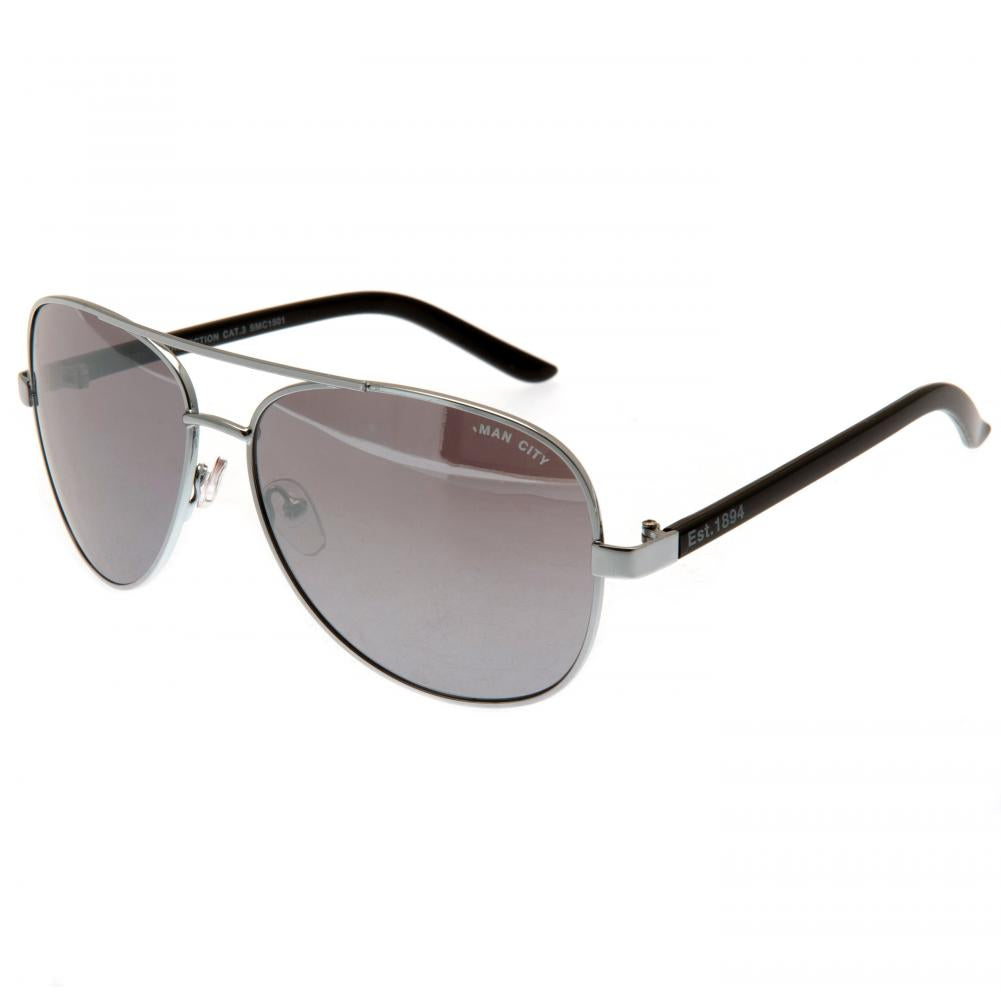 Manchester City FC Sunglasses Adult Aviator - Buy Sunglasses at GiftMasters.co.uk