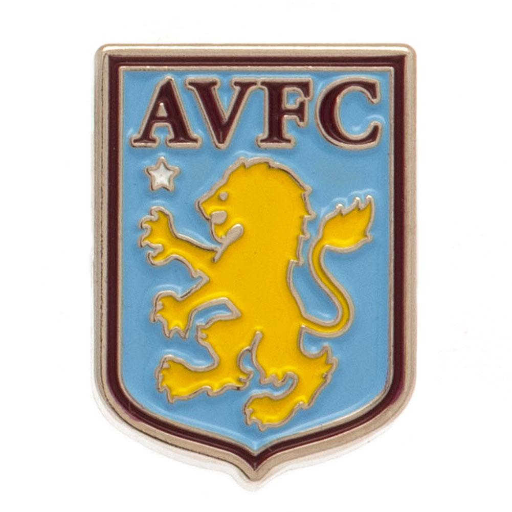 Aston Villa FC Crest Badge - Buy Badges at GiftMasters.co.uk