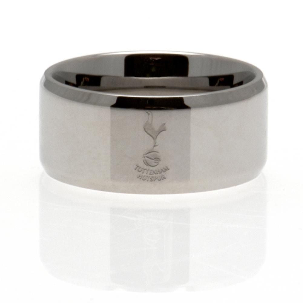 Tottenham Hotspur FC Band Ring - Buy Stainless Steel at GiftMasters.co.uk