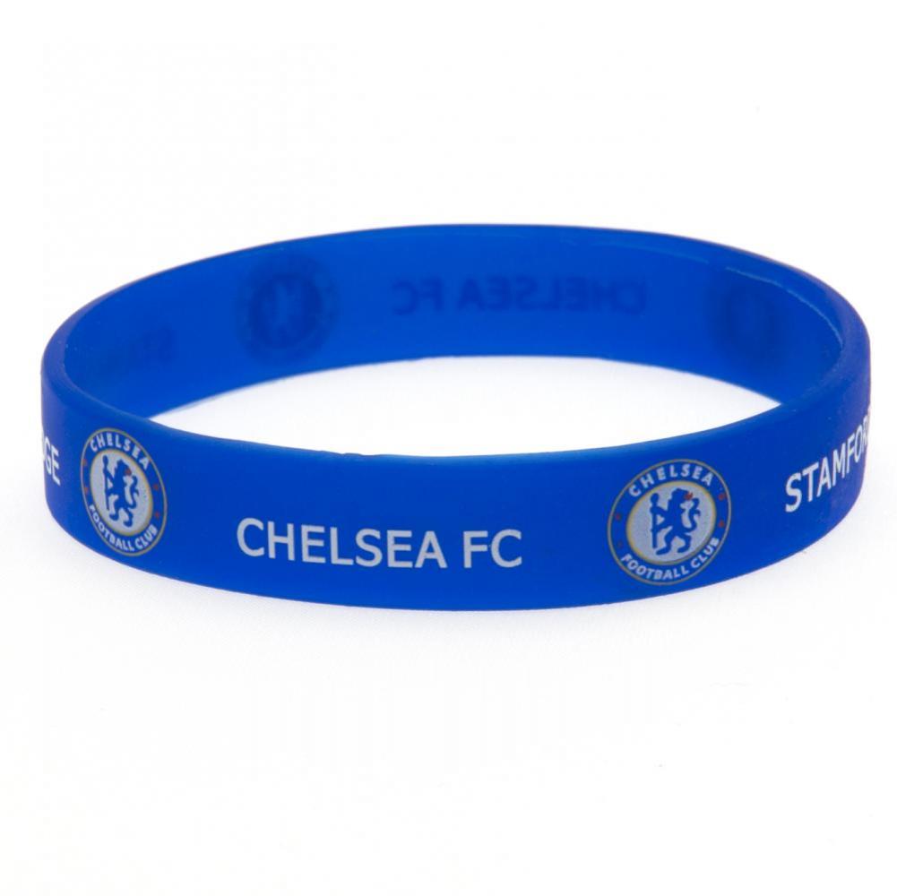 Chelsea FC Silicone Wristband - Buy Wristbands at GiftMasters.co.uk