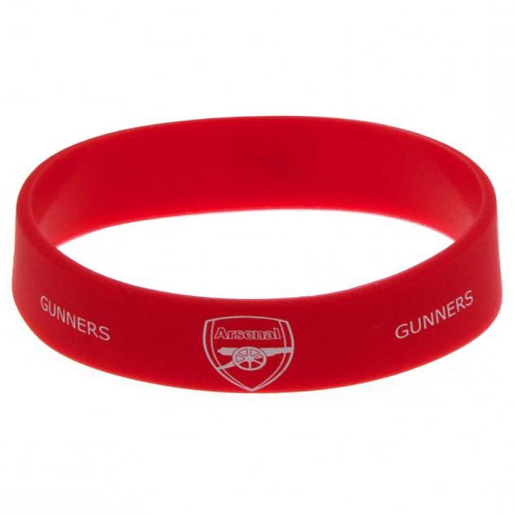Arsenal FC Silicone Wristband - Buy Wristbands at GiftMasters.co.uk