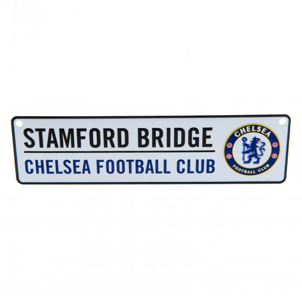 Chelsea FC Window Sign - Buy Metal Signs at GiftMasters.co.uk