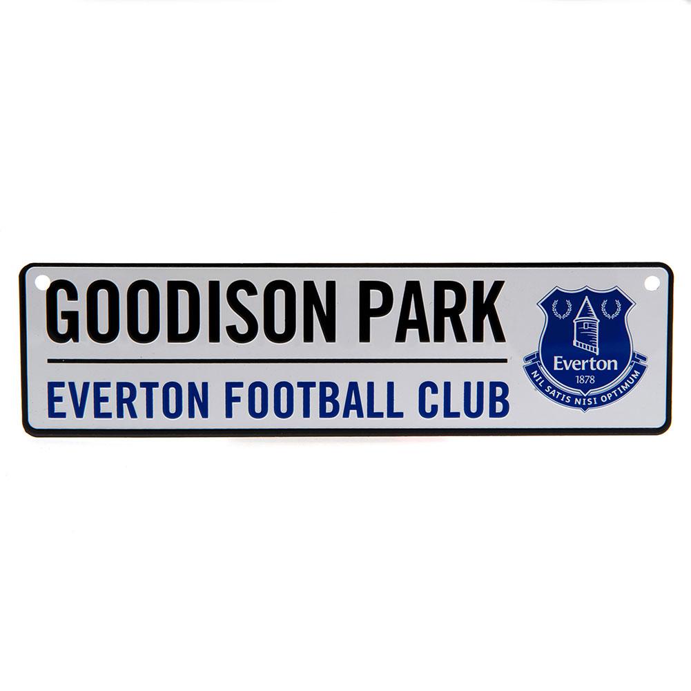 Everton FC Window Sign - Buy Metal Signs at GiftMasters.co.uk