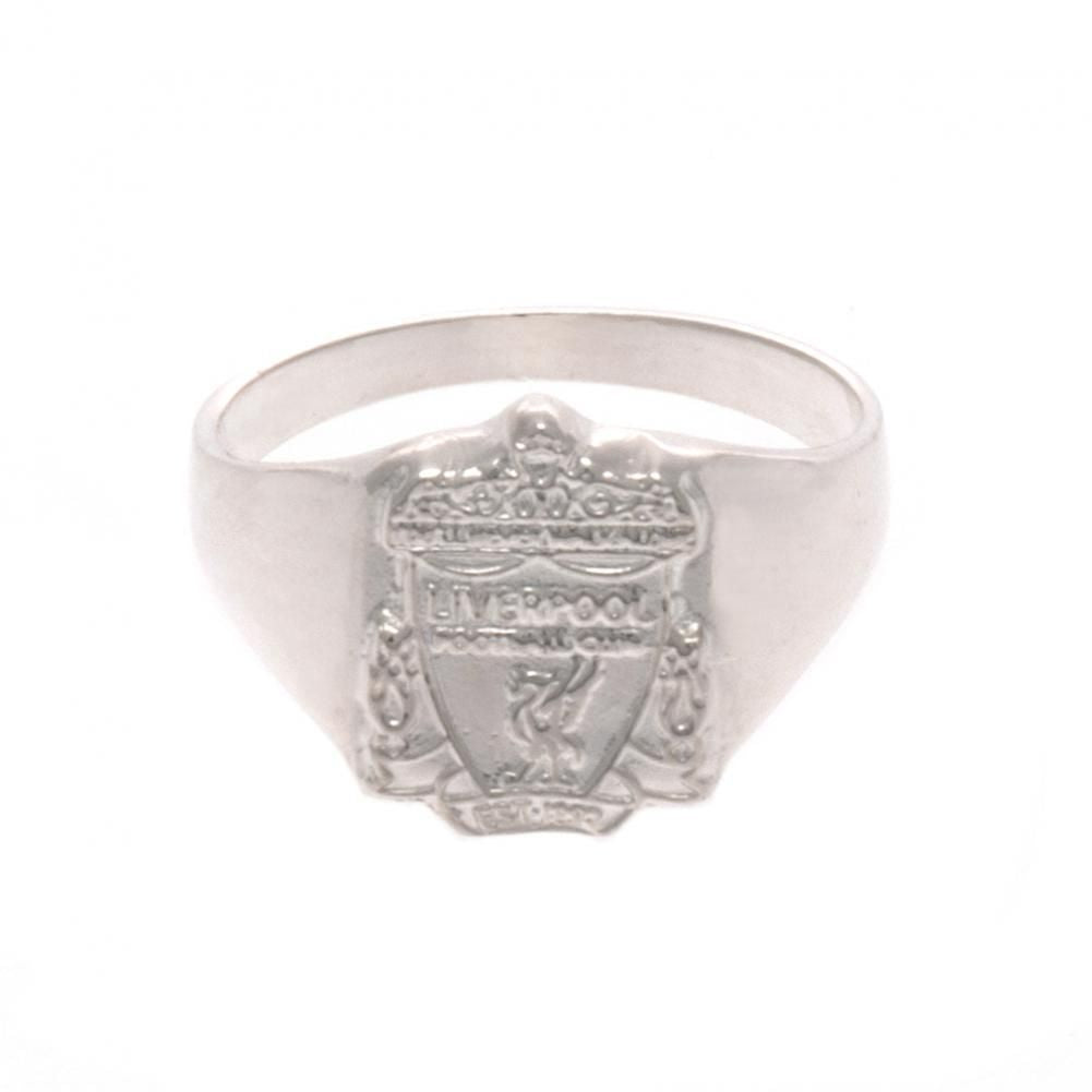 Liverpool FC Sterling Silver Ring - Buy Sterling Silver at GiftMasters.co.uk