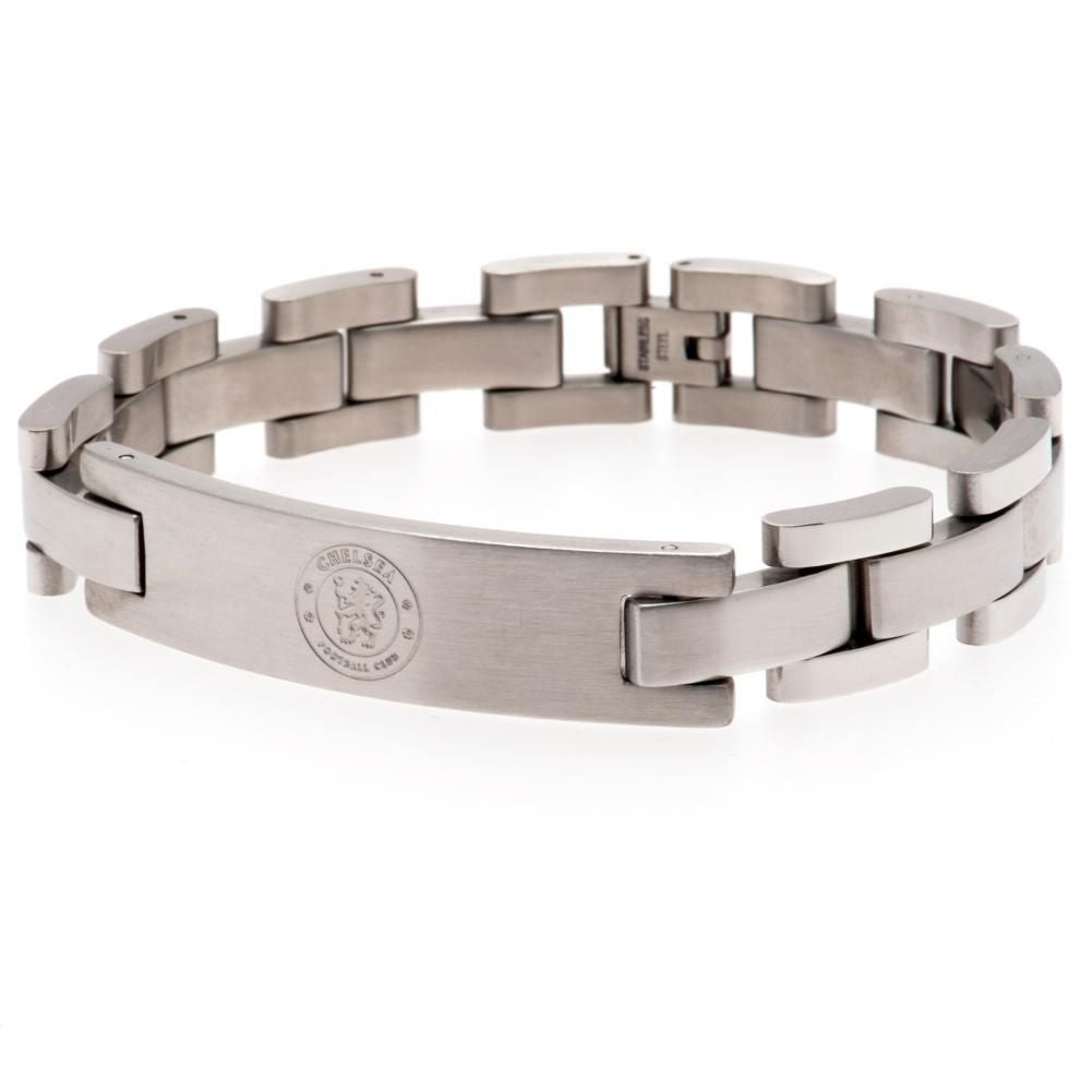 Chelsea FC Bracelet - Buy Stainless Steel at GiftMasters.co.uk