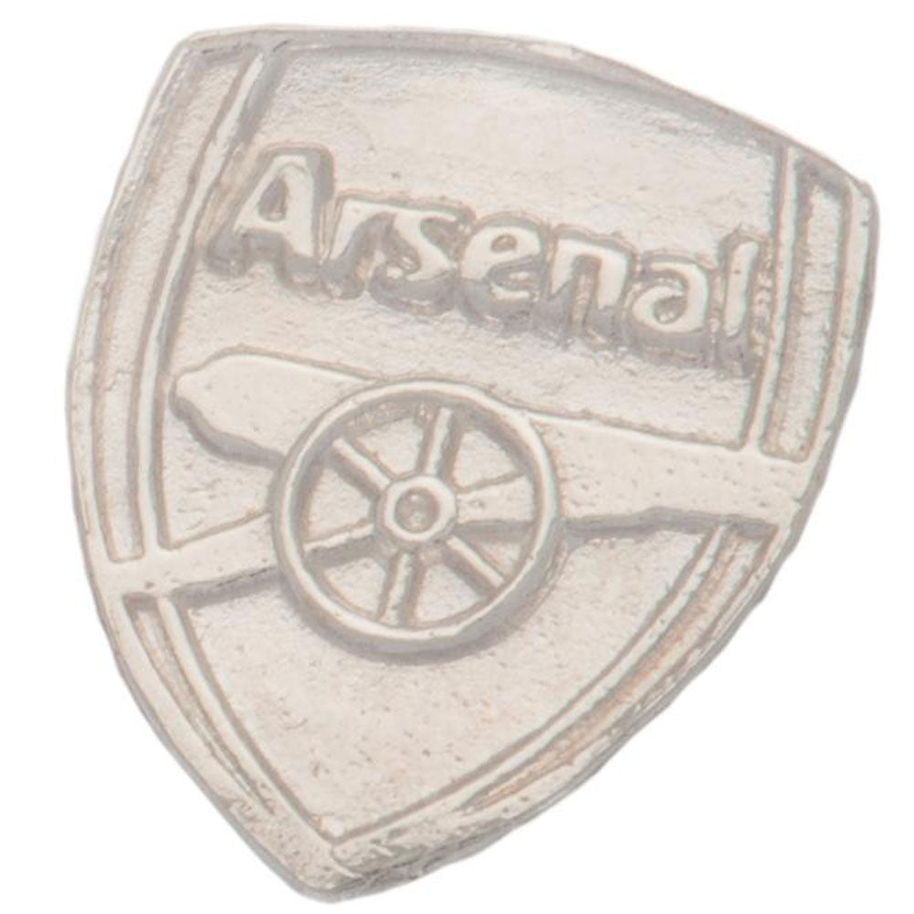 Arsenal FC Sterling Silver Stud Earring - Buy Sterling Silver at GiftMasters.co.uk