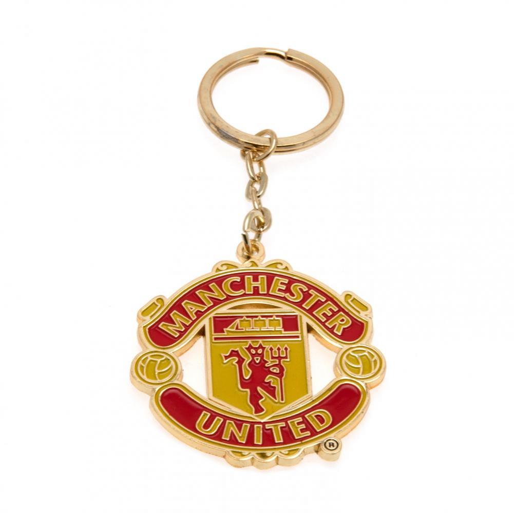 Manchester United FC Crest Keyring - Buy Keyrings at GiftMasters.co.uk