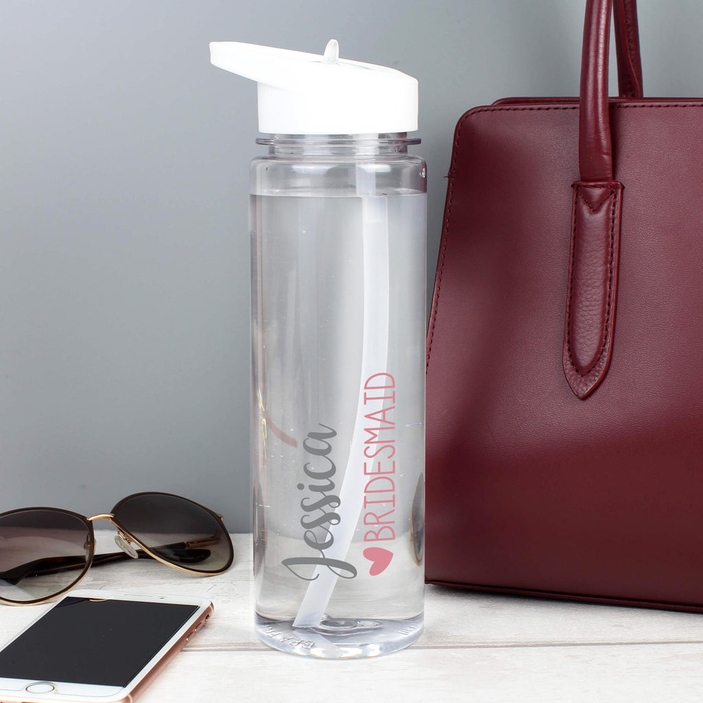 Personalised Wedding Party Water Bottle - Buy Drinks Bottles at GiftMasters.co.uk
