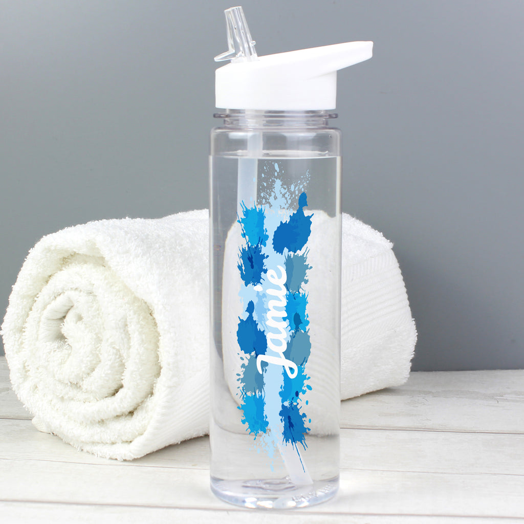 Personalised Splash Name Only Water Bottle - Buy Drinks Bottles at GiftMasters.co.uk