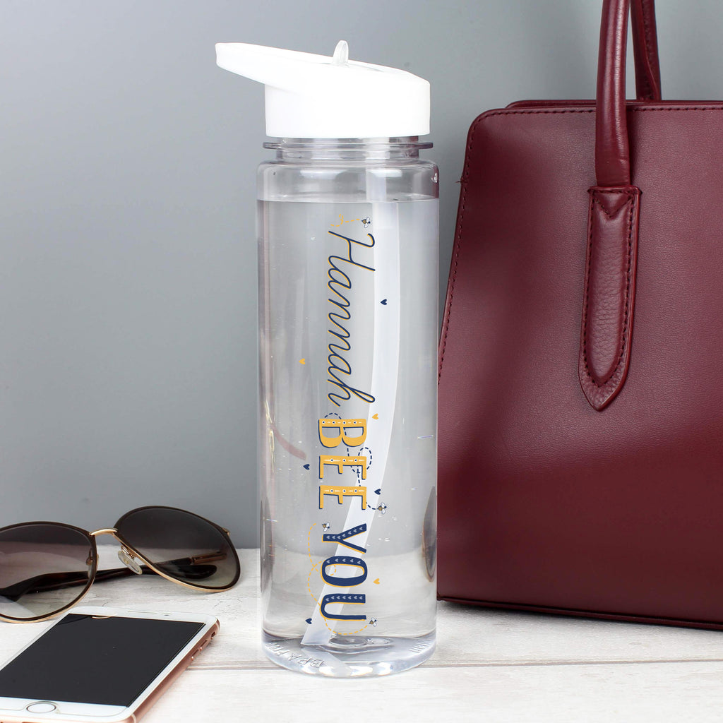 Personalised Bee You Water Bottle - Buy Drinks Bottles at GiftMasters.co.uk