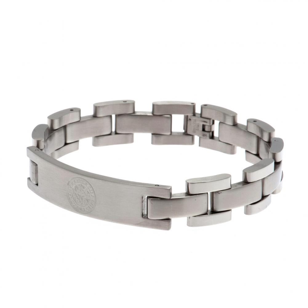 Leicester City FC Bracelet - Buy Stainless Steel at GiftMasters.co.uk