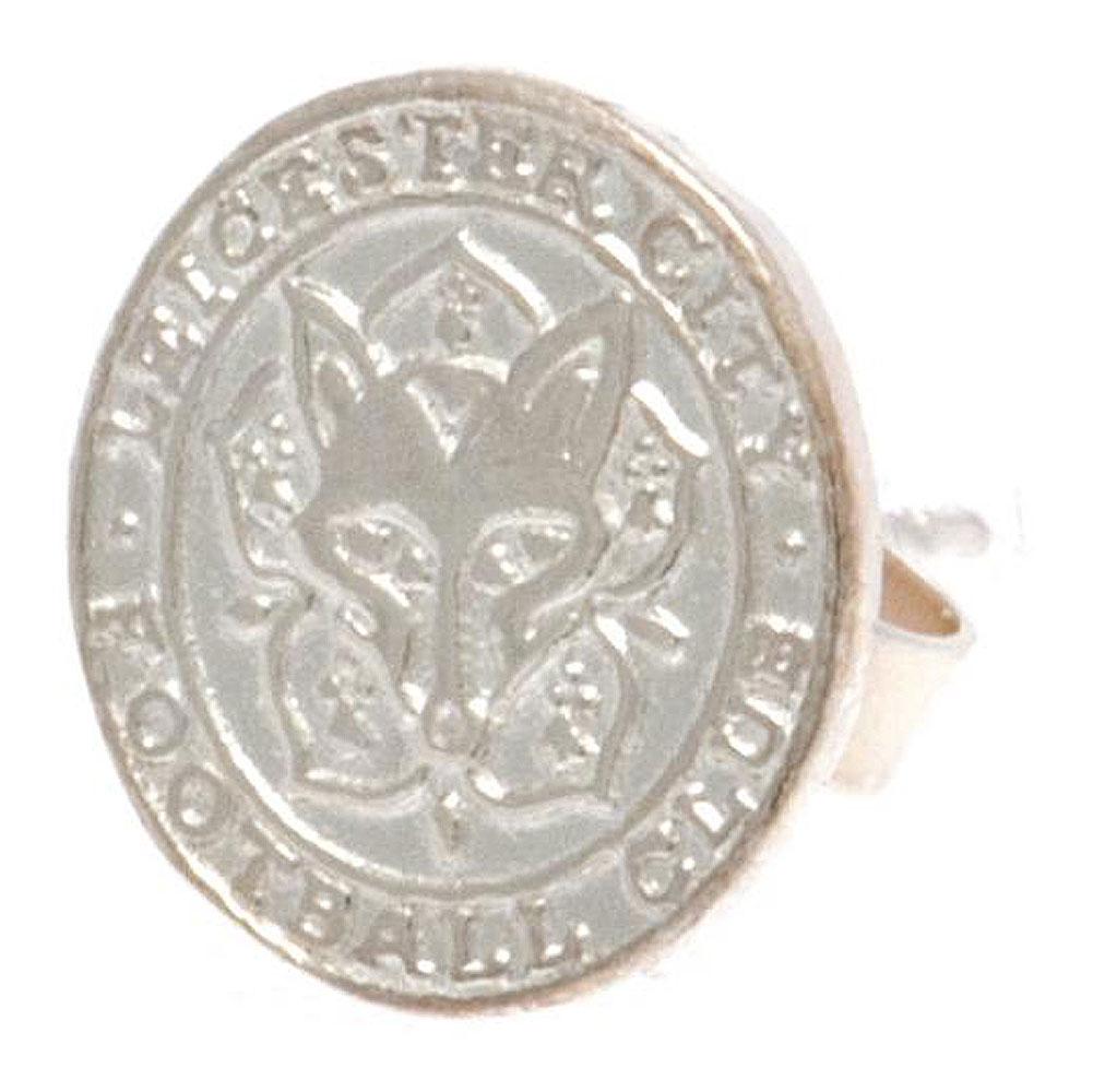 Leicester City FC Sterling Silver Stud Earring - Buy Sterling Silver at GiftMasters.co.uk