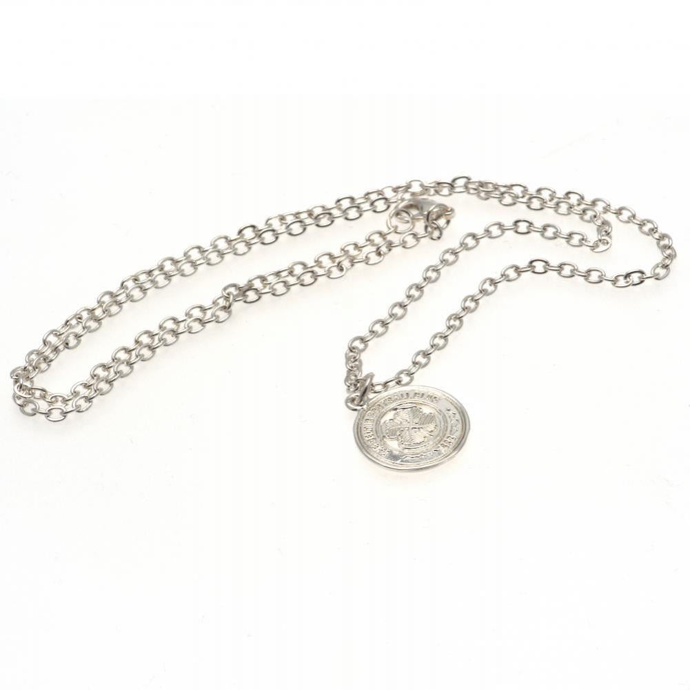 Celtic FC Silver Plated Pendant & Chain - Buy Silver Plated at GiftMasters.co.uk