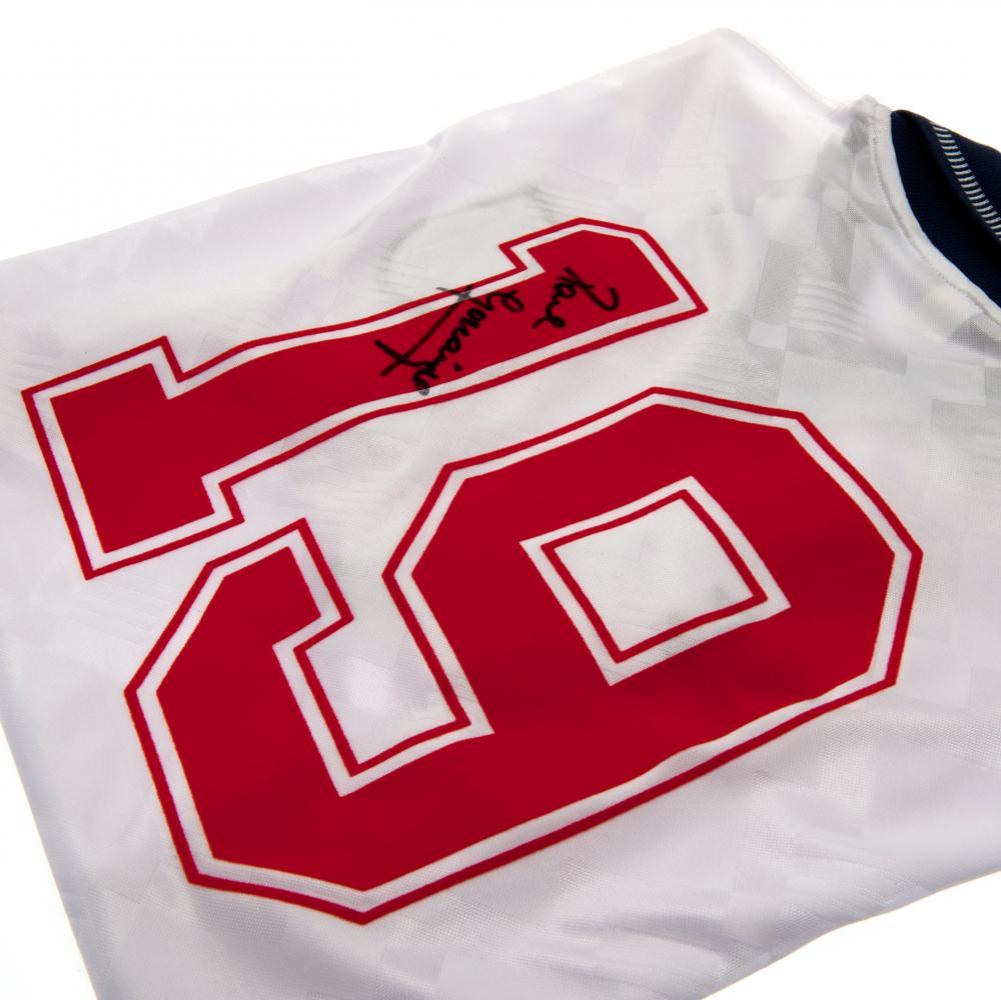 England FA Gascoigne Signed Shirt - Buy Shirts at GiftMasters.co.uk