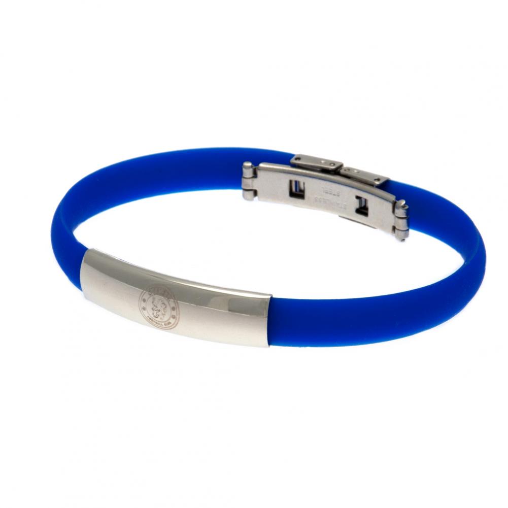 Chelsea FC Colour Silicone Bracelet - Buy Silicone at GiftMasters.co.uk