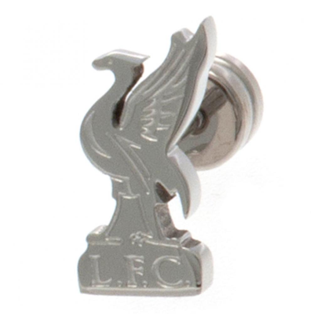 Liverpool FC Cut Out Stud Earring - Buy Stainless Steel at GiftMasters.co.uk