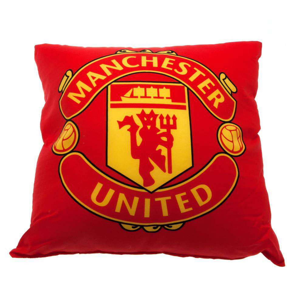 Manchester United FC Cushion - Buy Cushions at GiftMasters.co.uk