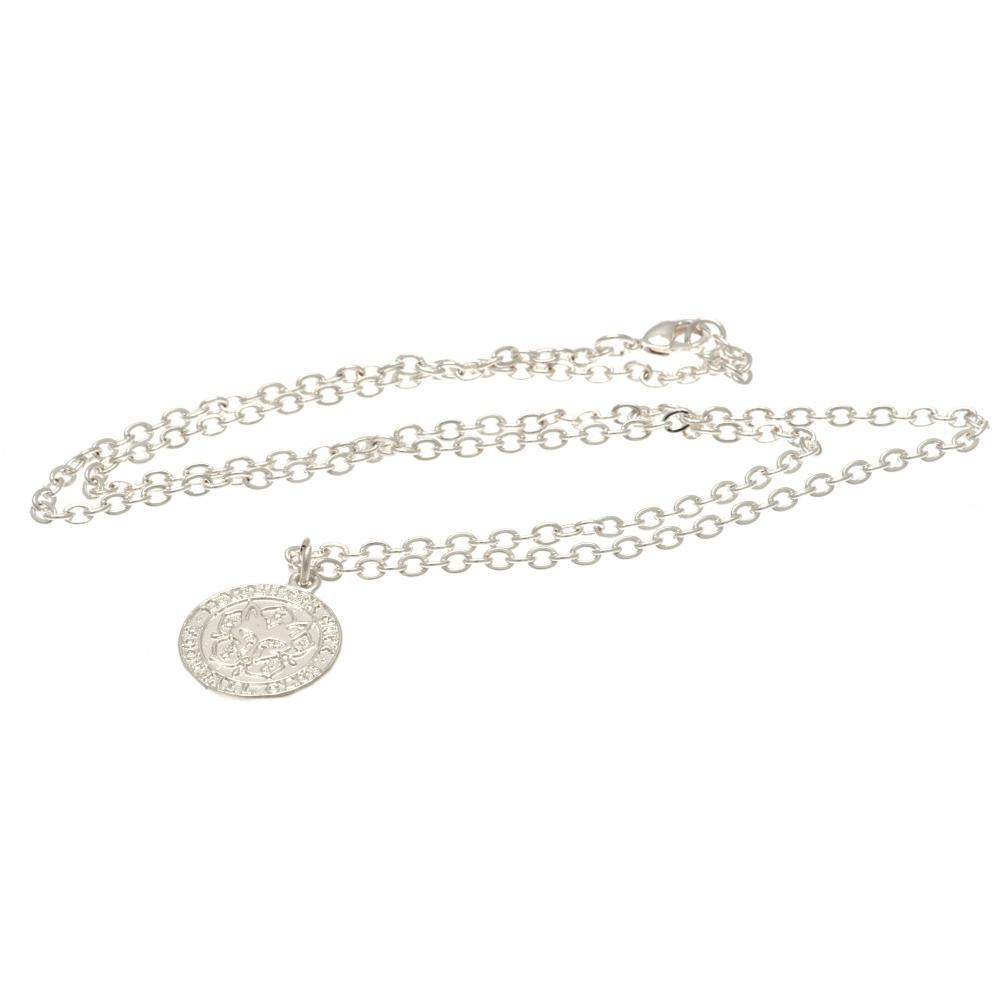 Leicester City FC Silver Plated Pendant & Chain - Buy Silver Plated at GiftMasters.co.uk