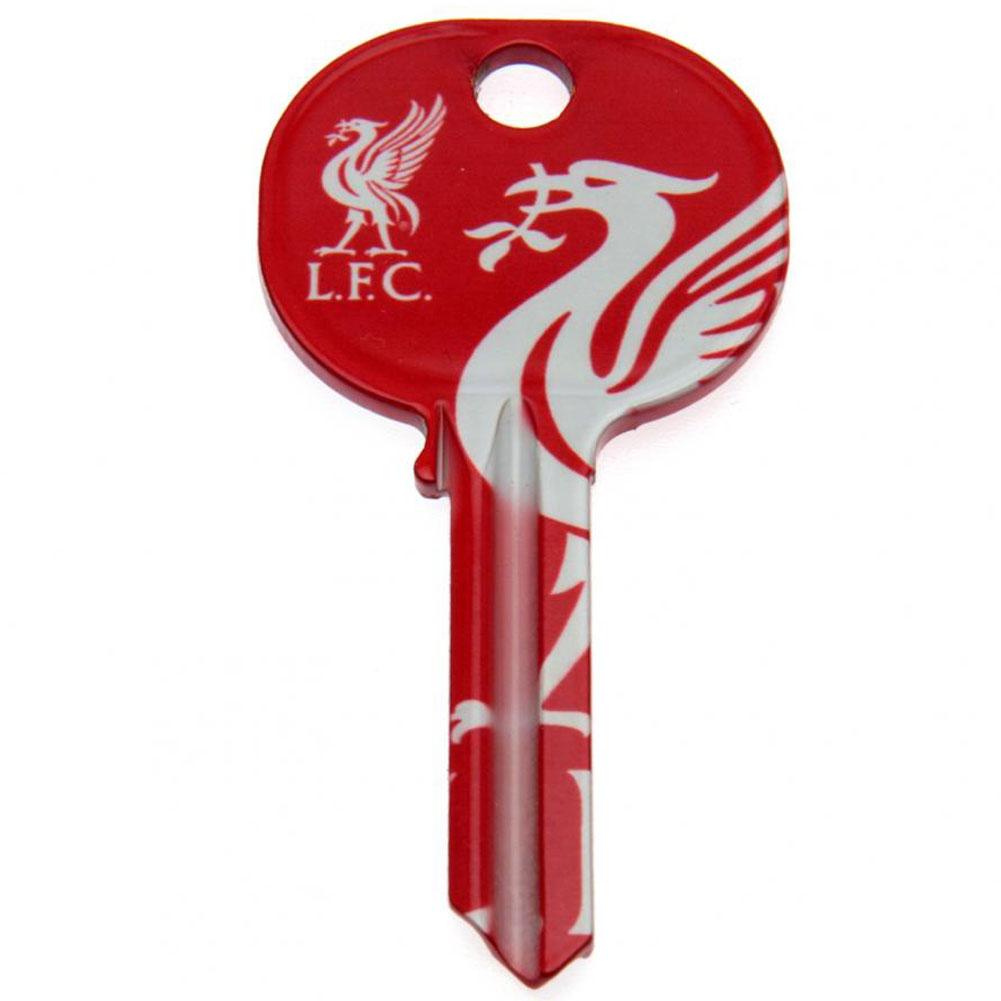 Liverpool FC Crest Door Key - Buy Keys & Padlocks at GiftMasters.co.uk