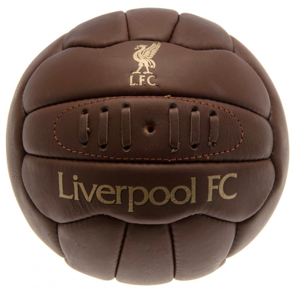 Liverpool FC Retro Heritage Football - Buy Footballs Size 5 at GiftMasters.co.uk