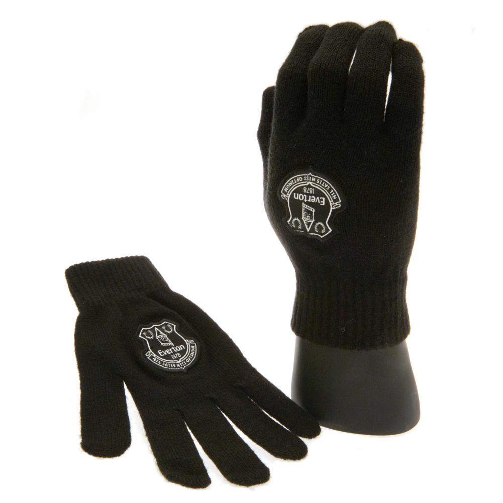 Everton FC Knitted Gloves Junior - Buy Gloves & Scarves at GiftMasters.co.uk