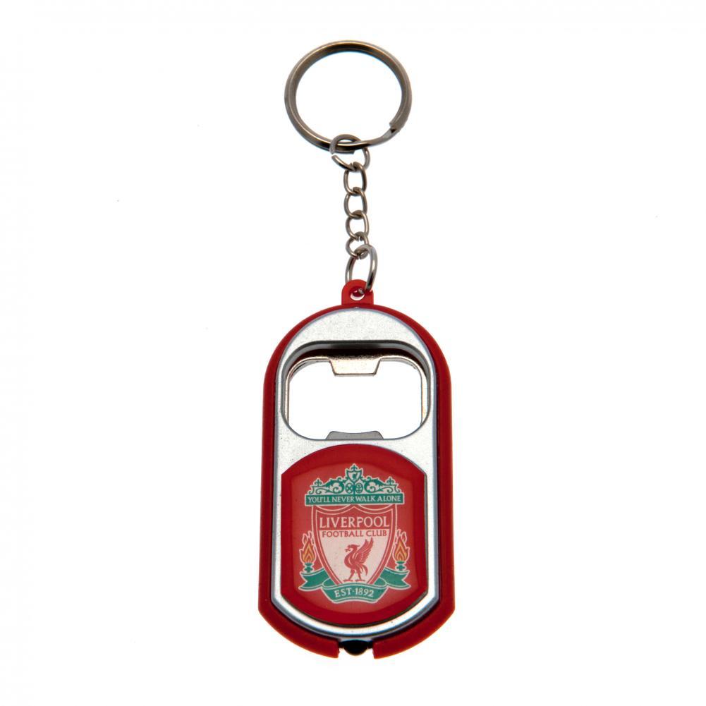 Liverpool FC Keyring Torch Bottle Opener - Buy Keyrings & Pens at GiftMasters.co.uk
