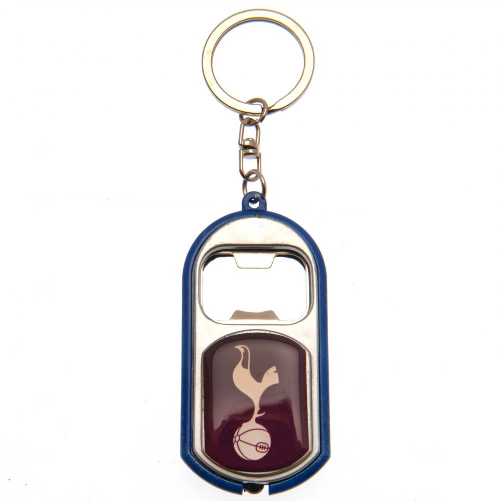 Tottenham Hotspur FC Keyring Torch Bottle Opener - Buy Keyrings & Pens at GiftMasters.co.uk