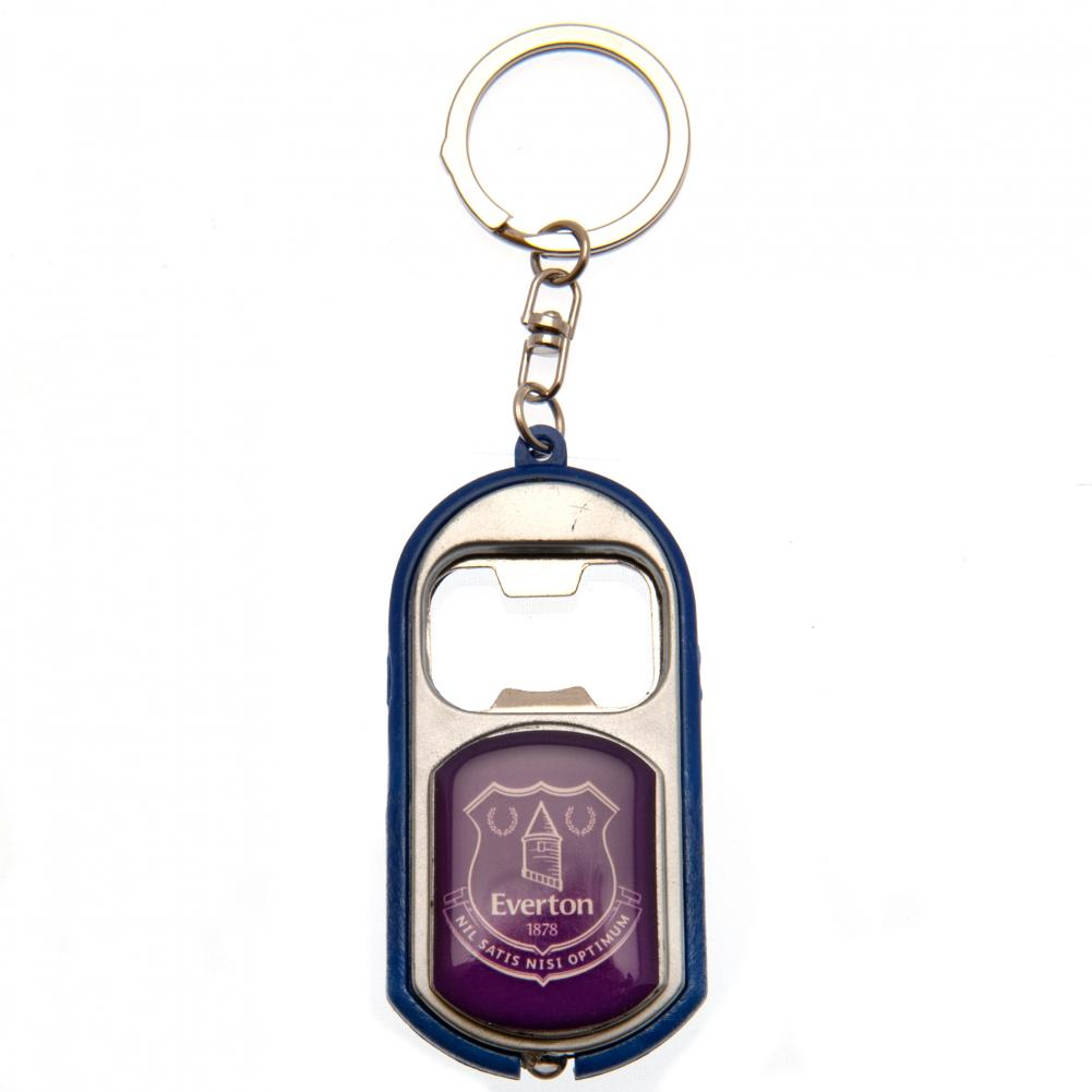 Everton FC Keyring Torch Bottle Opener - Buy Keyrings & Pens at GiftMasters.co.uk