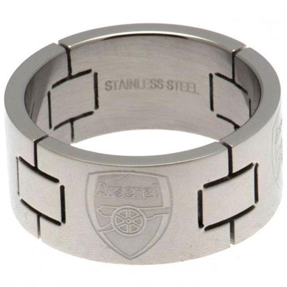 Arsenal FC Link Ring - Buy Stainless Steel at GiftMasters.co.uk