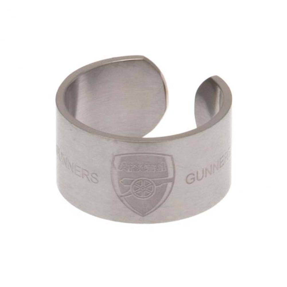 Arsenal FC Bangle Ring - Buy Stainless Steel at GiftMasters.co.uk