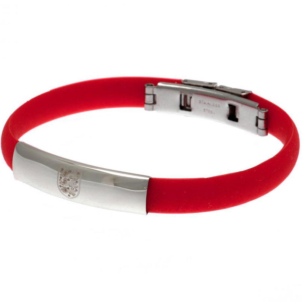 England FA Colour Silicone Bracelet - Buy Silicone at GiftMasters.co.uk