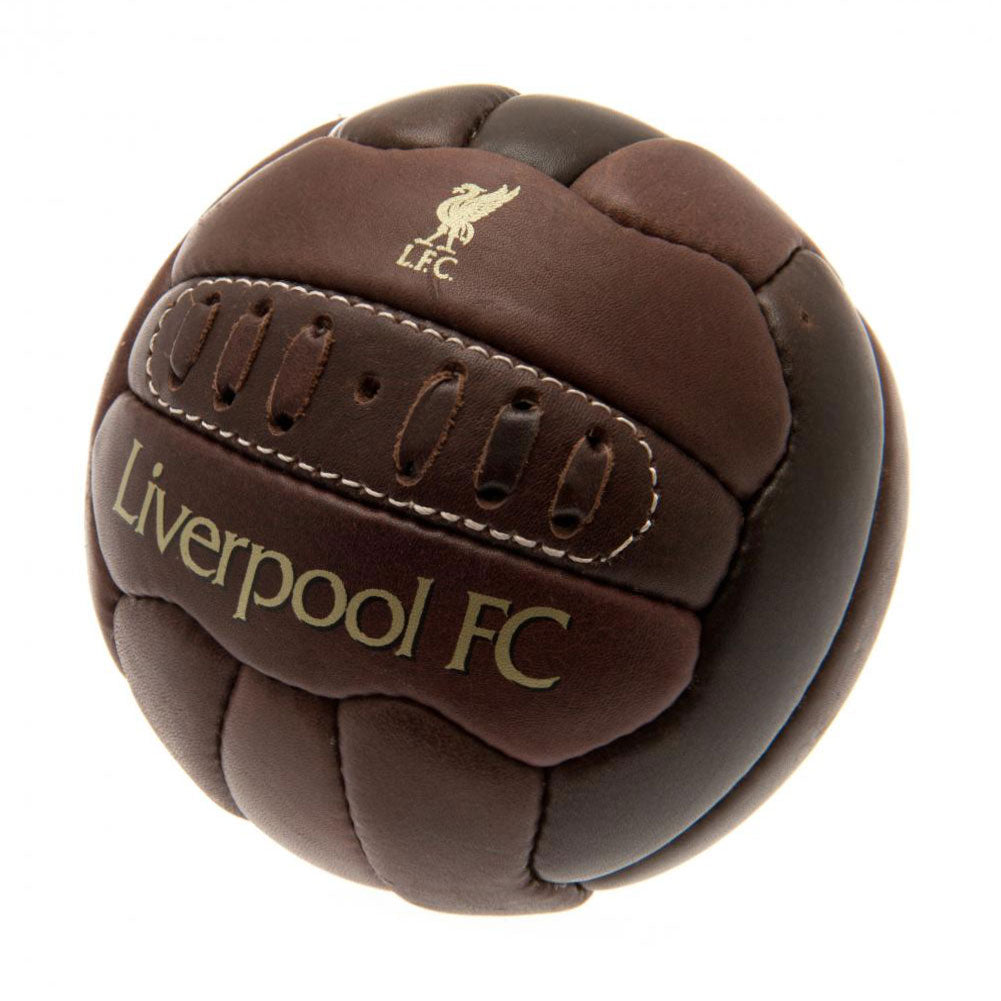 Liverpool FC Retro Heritage Mini Ball - Buy Mini Balls at GiftMasters.co.uk