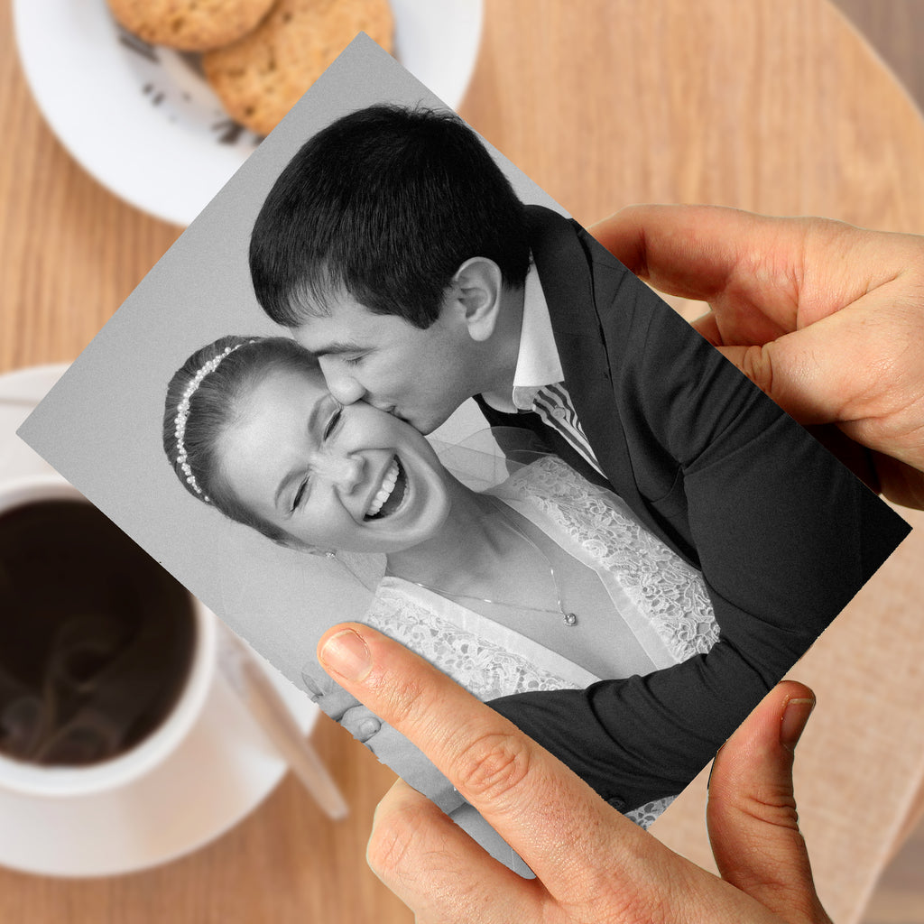 Personalised Photo Upload Card - Serif Font - Buy Photo Upload Products at GiftMasters.co.uk