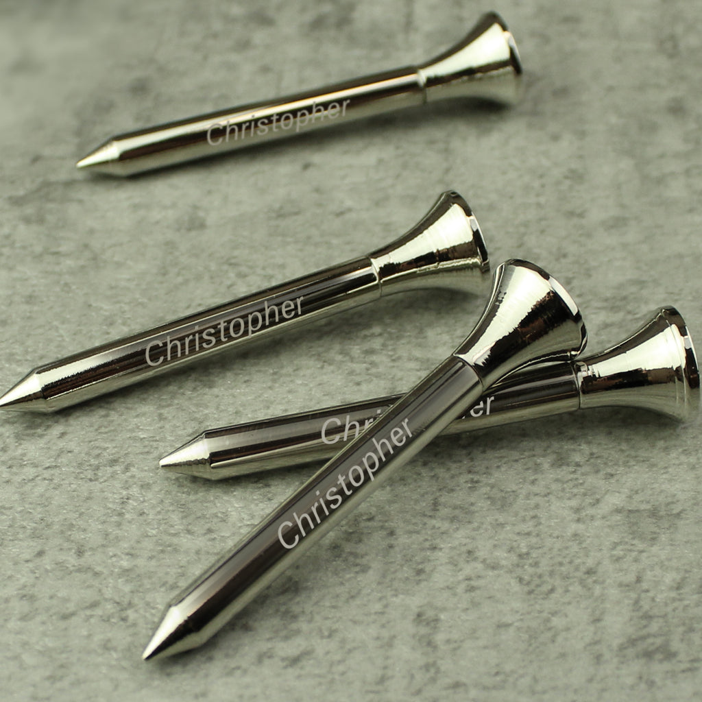 Personalised Pack of 4 Golf Tees - Buy Keepsakes at GiftMasters.co.uk