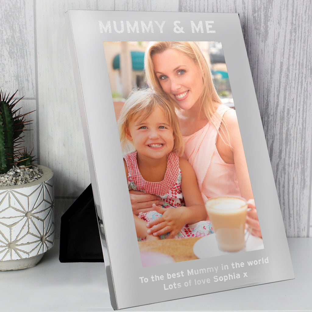 Personalised & Me 5x7 Silver Photo Frame - Buy Photo Frames, Albums and Guestbooks at GiftMasters.co.uk