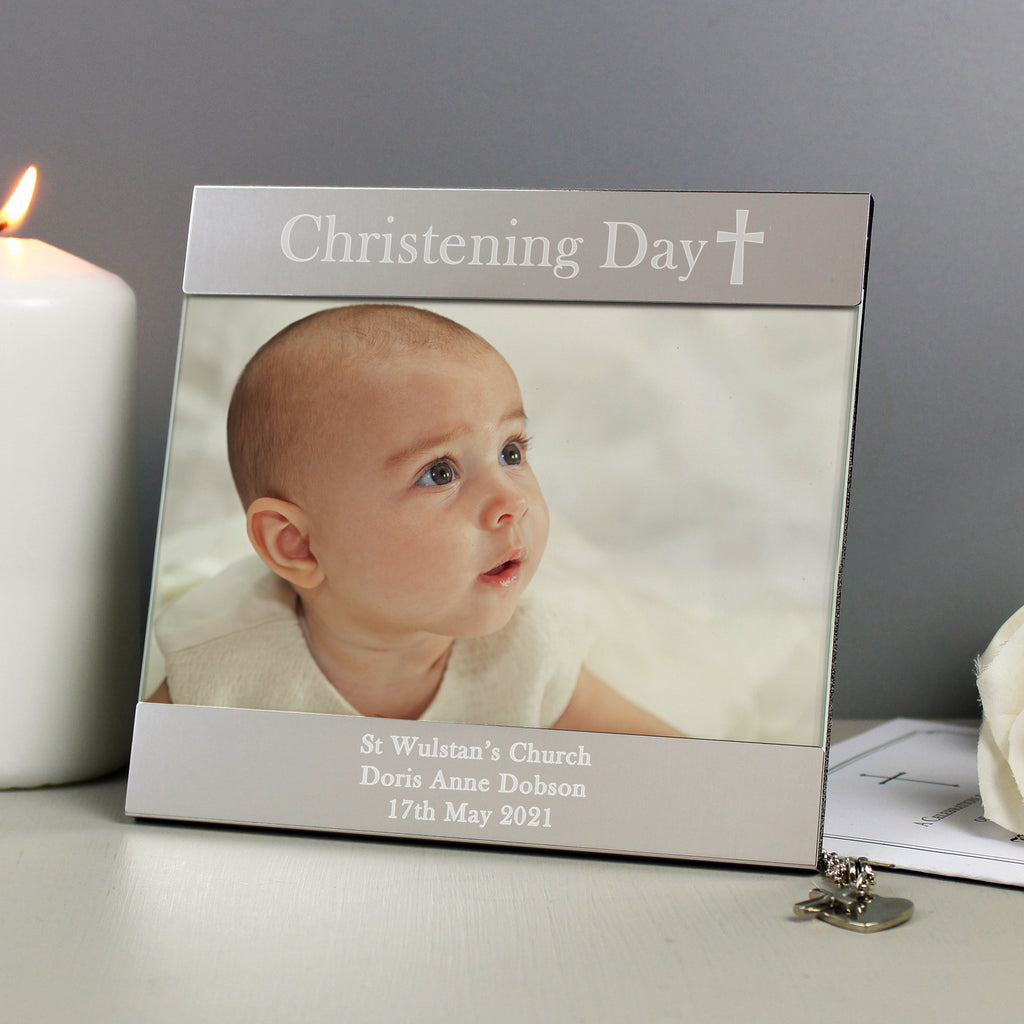 Personalised Religious Cross 6x4 Photo Frame - Buy Photo Frames, Albums and Guestbooks at GiftMasters.co.uk