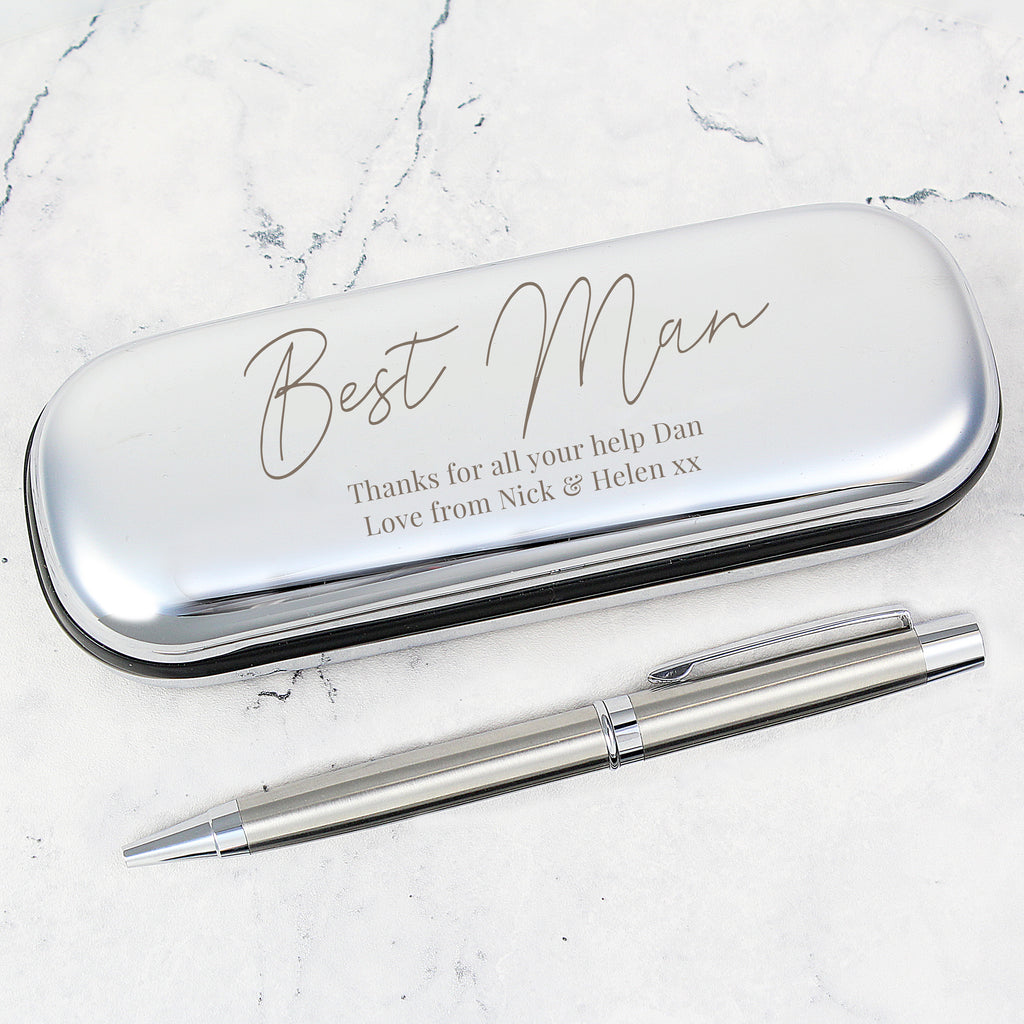 Personalised Free Text Pen and Box Set - Buy Keepsakes at GiftMasters.co.uk