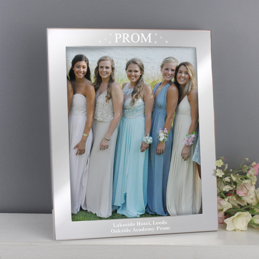 Personalised Prom Night 10x8 Silver Photo Frame - Buy Photo Frames, Albums and Guestbooks at GiftMasters.co.uk