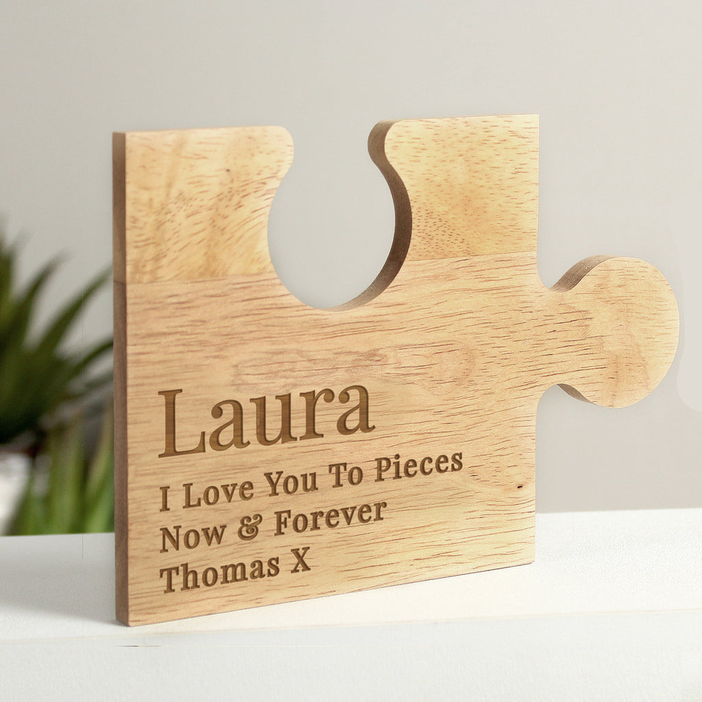 Personalised Free Text Jigsaw Piece - Buy 0 at GiftMasters.co.uk