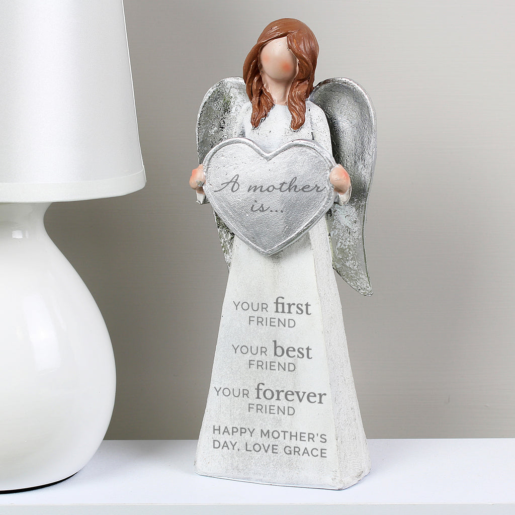 Personalised A Mother Is... Angel Ornament - Buy Christmas Decorations at GiftMasters.co.uk
