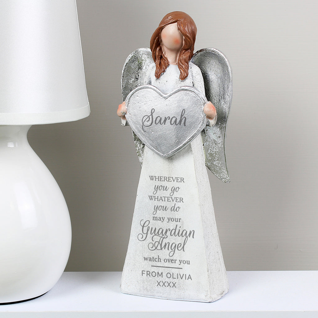 Personalised Guardian Angel Ornament - Buy Christmas Decorations at GiftMasters.co.uk