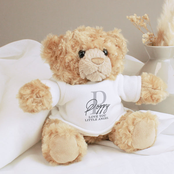Personalised Initial Teddy Bear