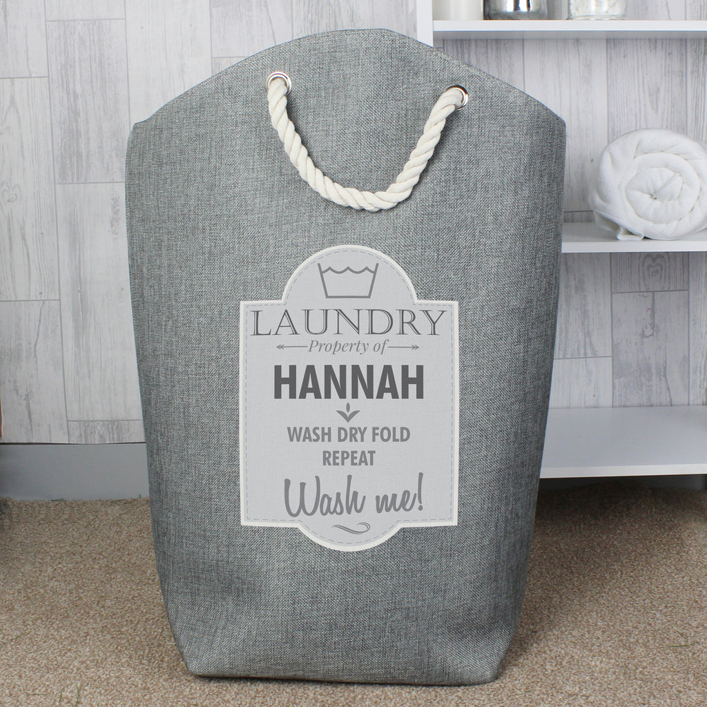 Personalised Laundry Bag - Buy Storage at GiftMasters.co.uk