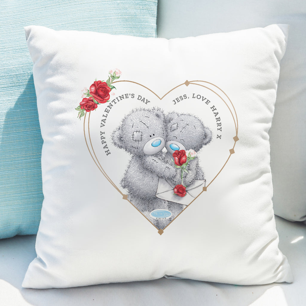 Personalised Me to You Valentine Cushion - Buy Licensed Products at GiftMasters.co.uk