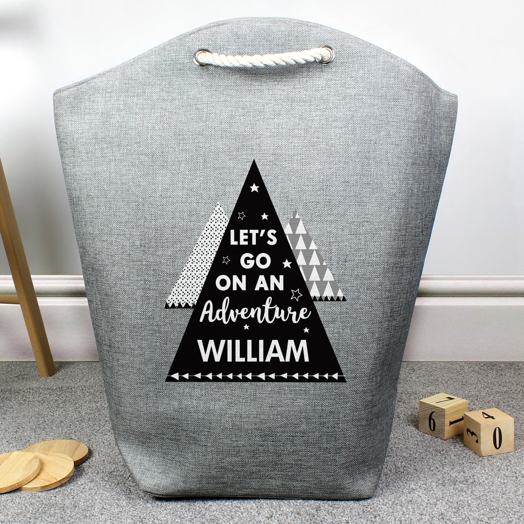 Personalised Adventure Is Out There Storage Bag - Buy Storage at GiftMasters.co.uk