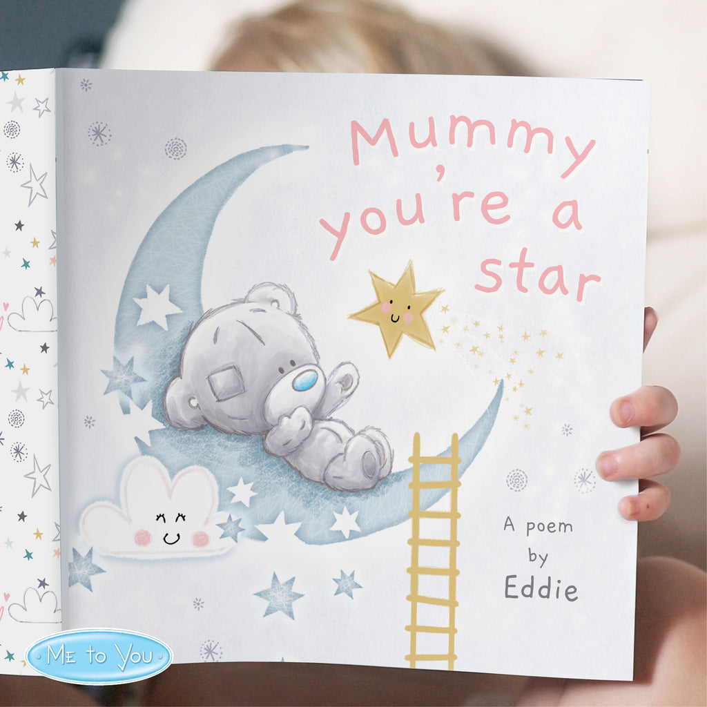 Personalised Tiny Tatty Teddy Mummy You're A Star, Poem Book - Buy Licensed Products at GiftMasters.co.uk