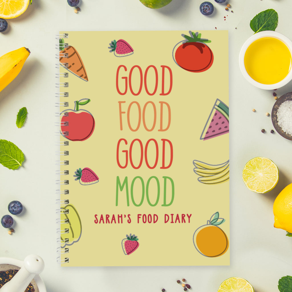 Personalised Food Diary - Buy Stationery & Pens at GiftMasters.co.uk
