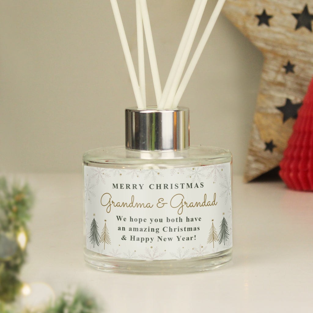 Personalised Christmas Tree Diffuser - Buy Candles & Reed Diffusers at GiftMasters.co.uk
