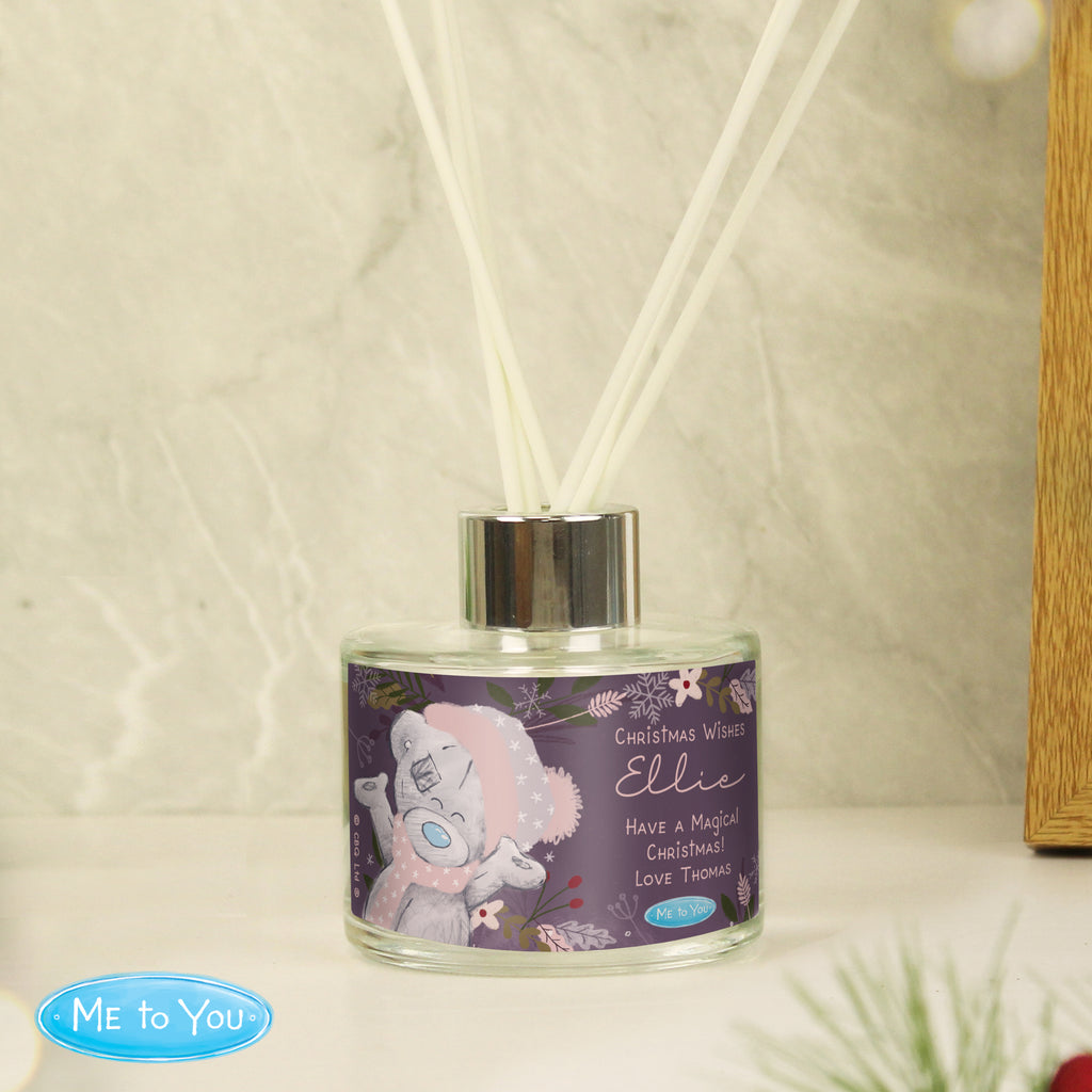 Personalised Me to You Cosy Winter Diffuser - Buy Candles & Reed Diffusers at GiftMasters.co.uk